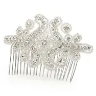 'Stella' Crystal Bridal Event Hair Comb