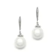 'Splendour' Pearl Drop Event Earrings