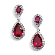 'Celebration' Earrings - Fuchsia