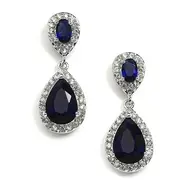 'Celebration' Earrings - Sapphire Blue