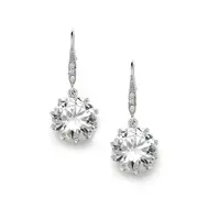 'Bling' Cubic Zirconia Drop Earrings