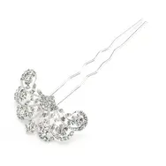 'Glamorous' Fan Shaped Crystal Hair Pin