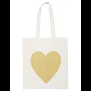 'GOLD Heart' Bridal Party Tote