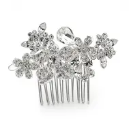 'Mille Fleurs' Bouquet Bridal Hair Comb