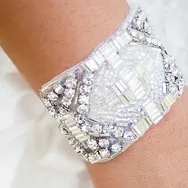 1. 'Nikka' Crystal Bridal Bracelet by Nestina thumbnail