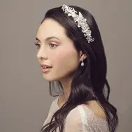 1. 'Sasha' Statement Pearl & Crystal Bridal Hair Comb thumbnail