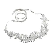 1. 'Olivia' delicate lace headband  thumbnail