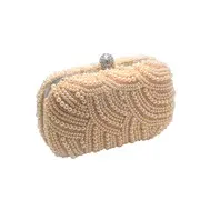 Champagne Pearl Clutch