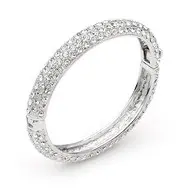 'Tiffany' Cubic Zirconia Pave Bracelet (Buy one, get one free)