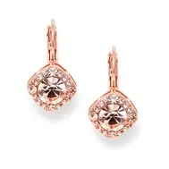 'Tansy' Tailored Rose Gold Earrings 