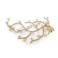 'Tabitha' Gold, Pearl and Rhinestone Statement Headpiece