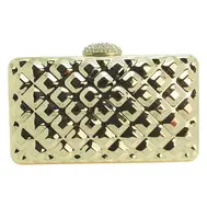 Art Deco Gold Mirror Clutch