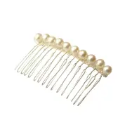 'Champagne Pearl' Bridal Hair Comb