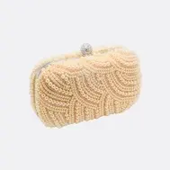 Ivory  Pearl Clutch