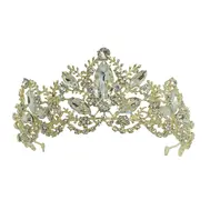 'Golden Crystal' Statement Bridal Tiara