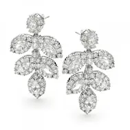 'Ava' Statement Cubic Zirconia Event Earrings