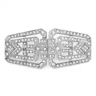 'Heirloom' Couture Swarovski Dress Buckle